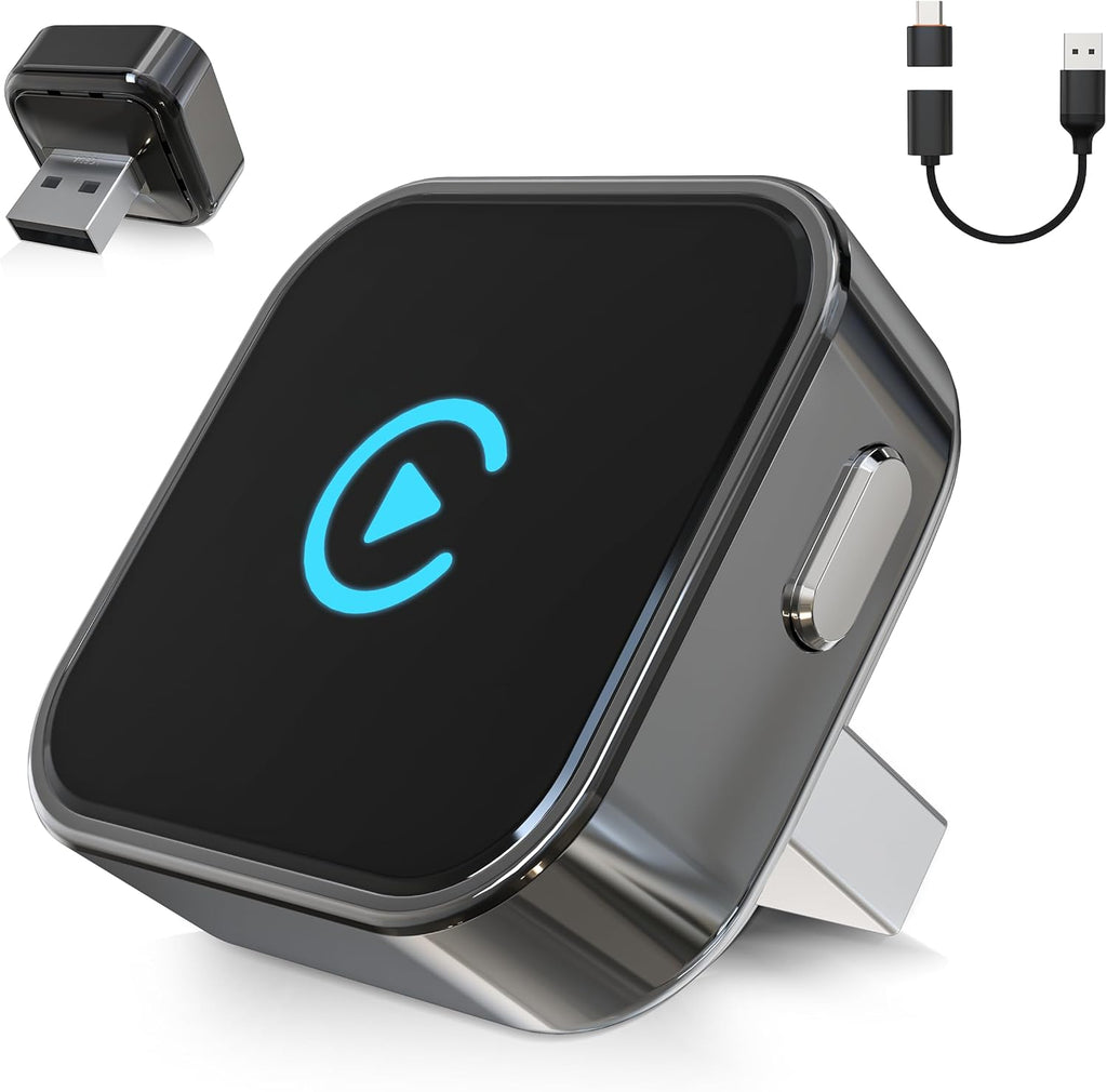 Adaptateur sans fil CarPlay et Android Auto