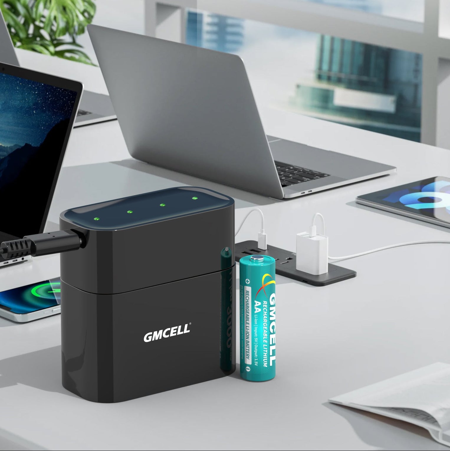 GMCELL : La Recharge Rapide et Intelligente pour Vos Piles