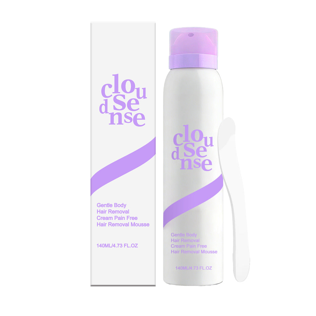 CloudSense™ – La Mousse Dépilatoire Douce Pour Une Peau Lisse en Quelques Minutes
