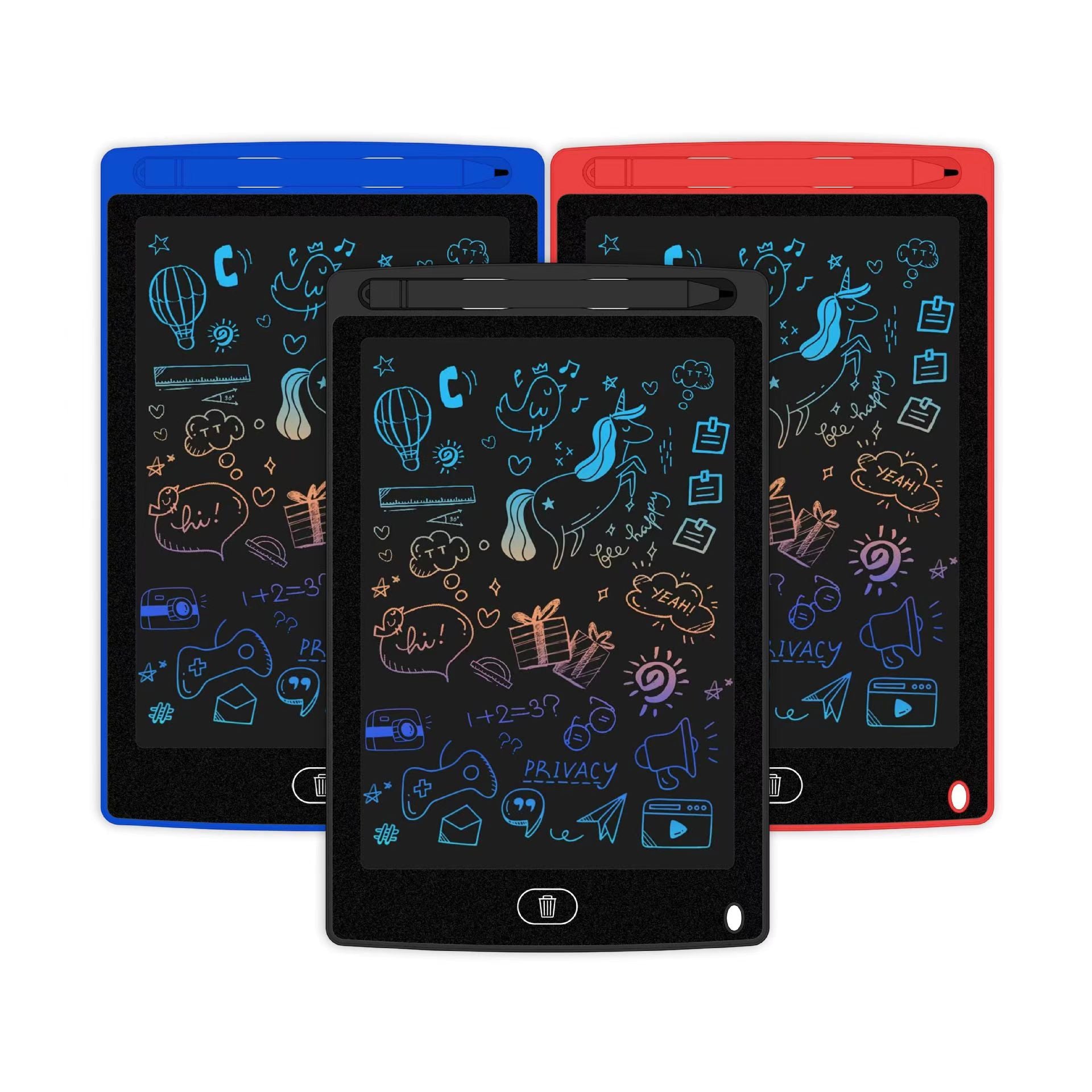 Tablette d’Écriture LCD 8.5” – Dessiner, Écrire & Apprendre Sans Papier