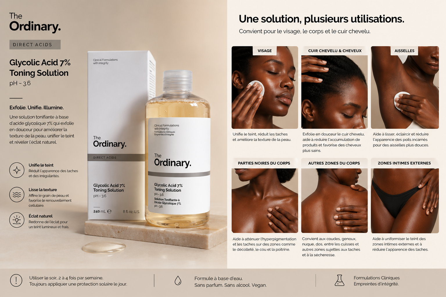 The Ordinary Glycolic Acid 7% – Le Produit Magique Multi-Usage Qui Transforme Votre Peau
